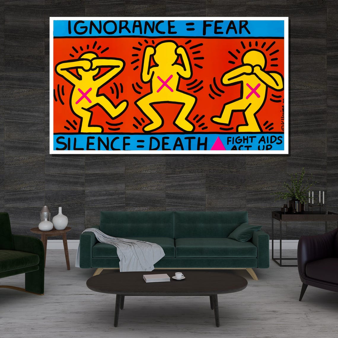 Bold Activist Pop Art Modern Wall Art With Vibrant Colors And Inspiring Message For Home Or Gift - Image 3