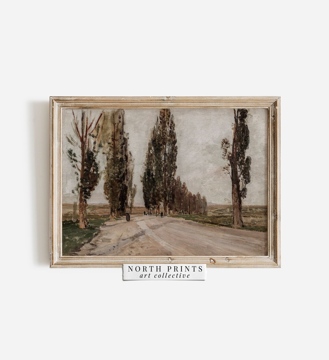 Vintage European Landscape Art Print, Living Room Decor - Image 2