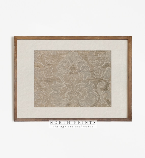 Tapestry Art Print, Vintage Neutral Farmhouse