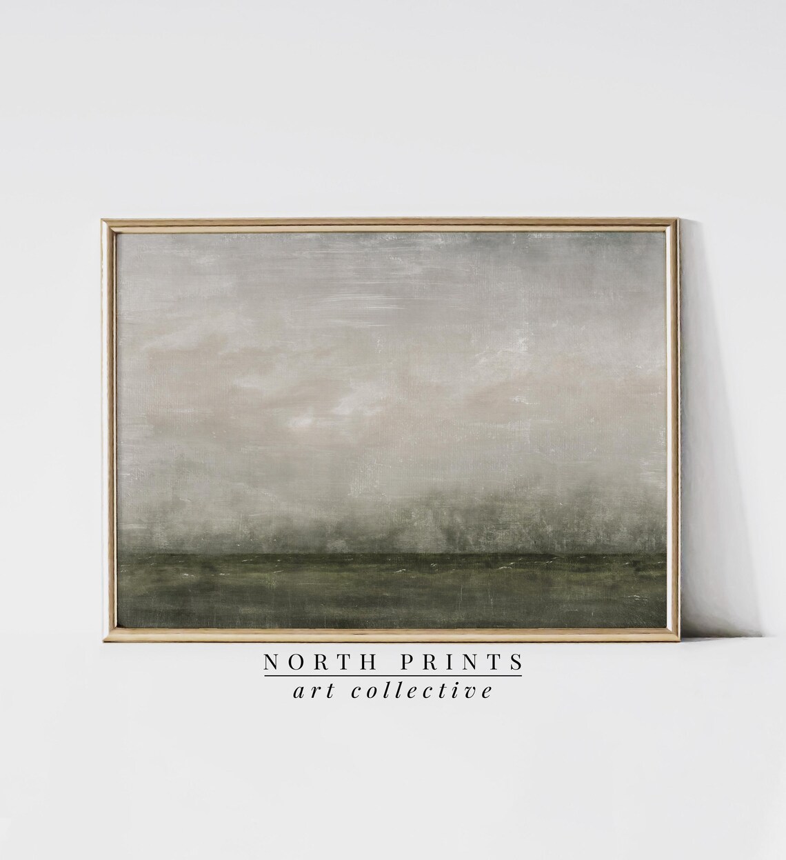 Moody Abstract Coastal Painting Large Wall Decor Dining Room Art Print Instant North Prints 8 83