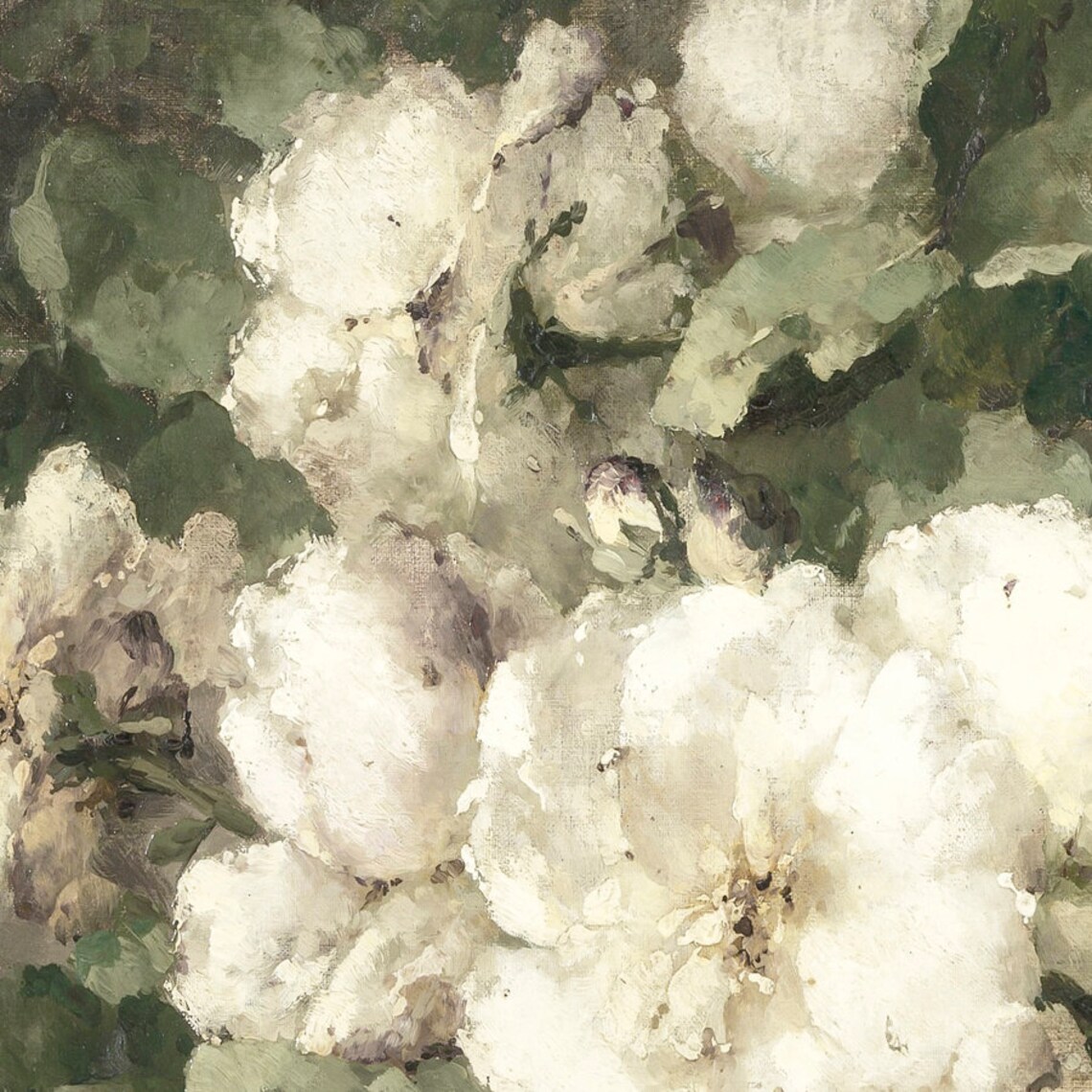 Flower Painting Vintage Botanical Art Print, French - Image 4