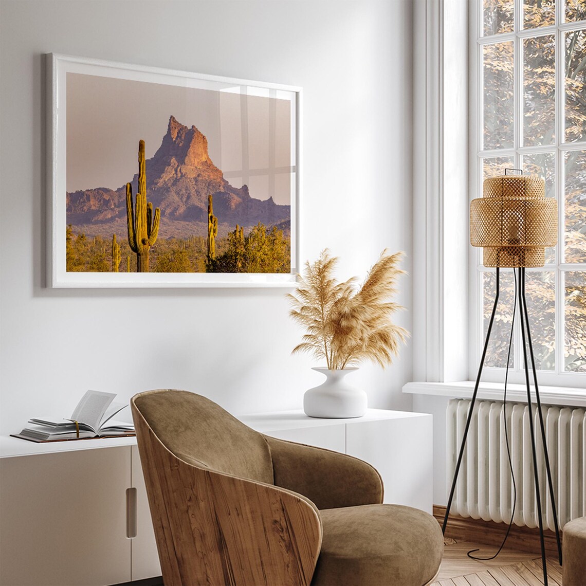 Saguaro Cactus Arizona Art Print, Desert Photography - Image 3