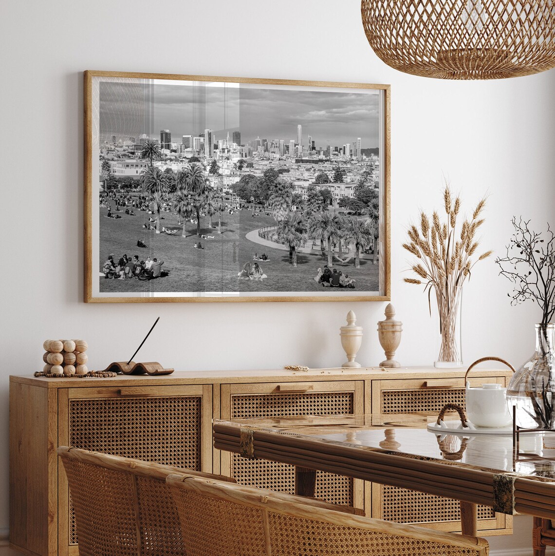 San Francisco Black And White Photography Wall Art Print - Image 5