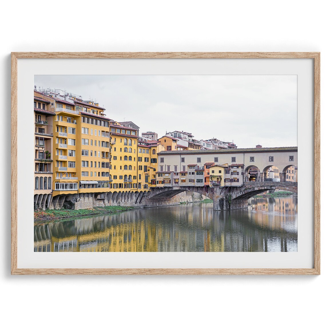 Ponte Vecchio Florence Art Print, Italy Wall Decor
