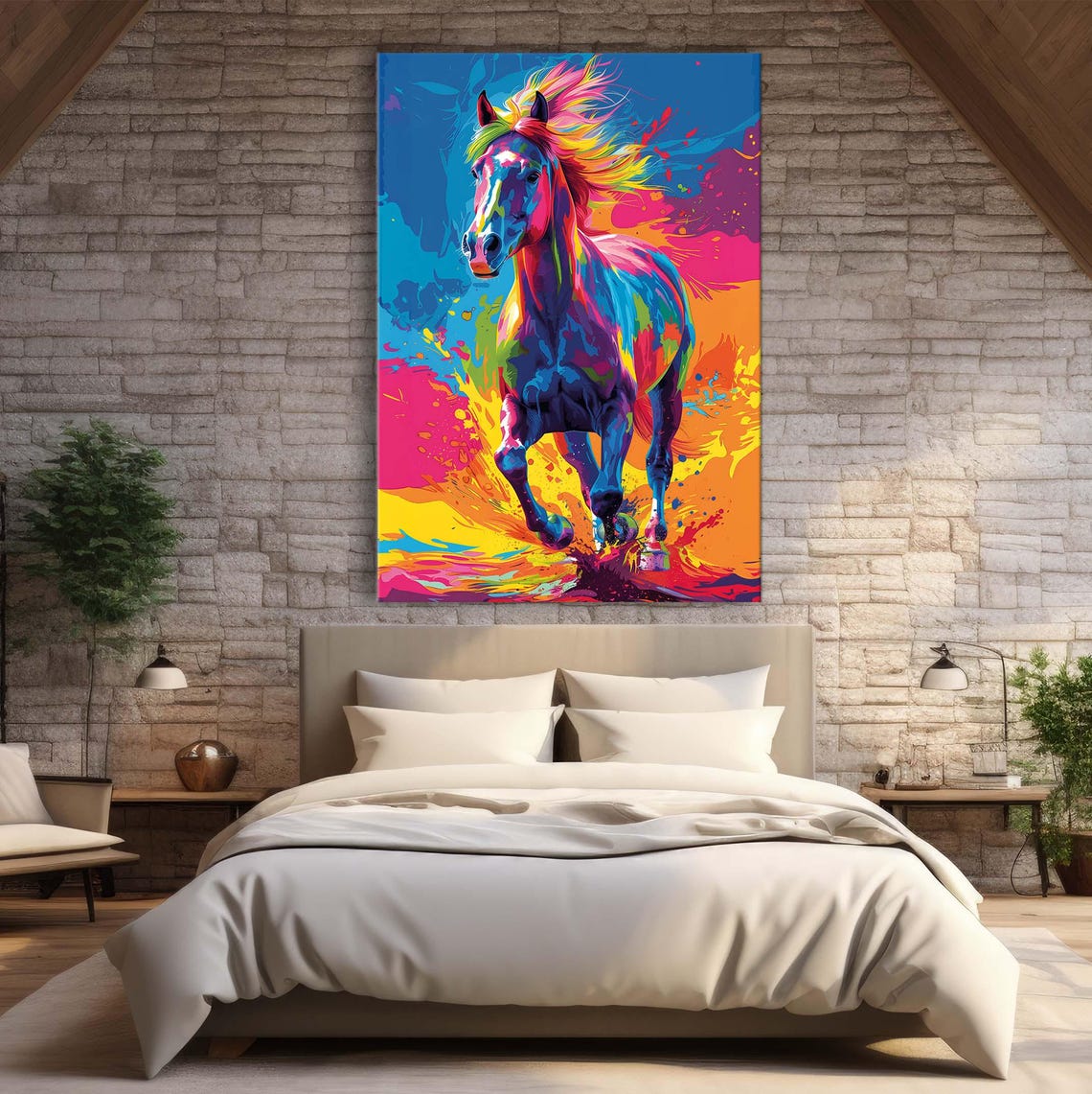 Horse Prints Wall Art Print Farm Animals Framed Horse Hobby Horse Photo Horse Print Horse Gifts Modern Art Wall Print - Image 3