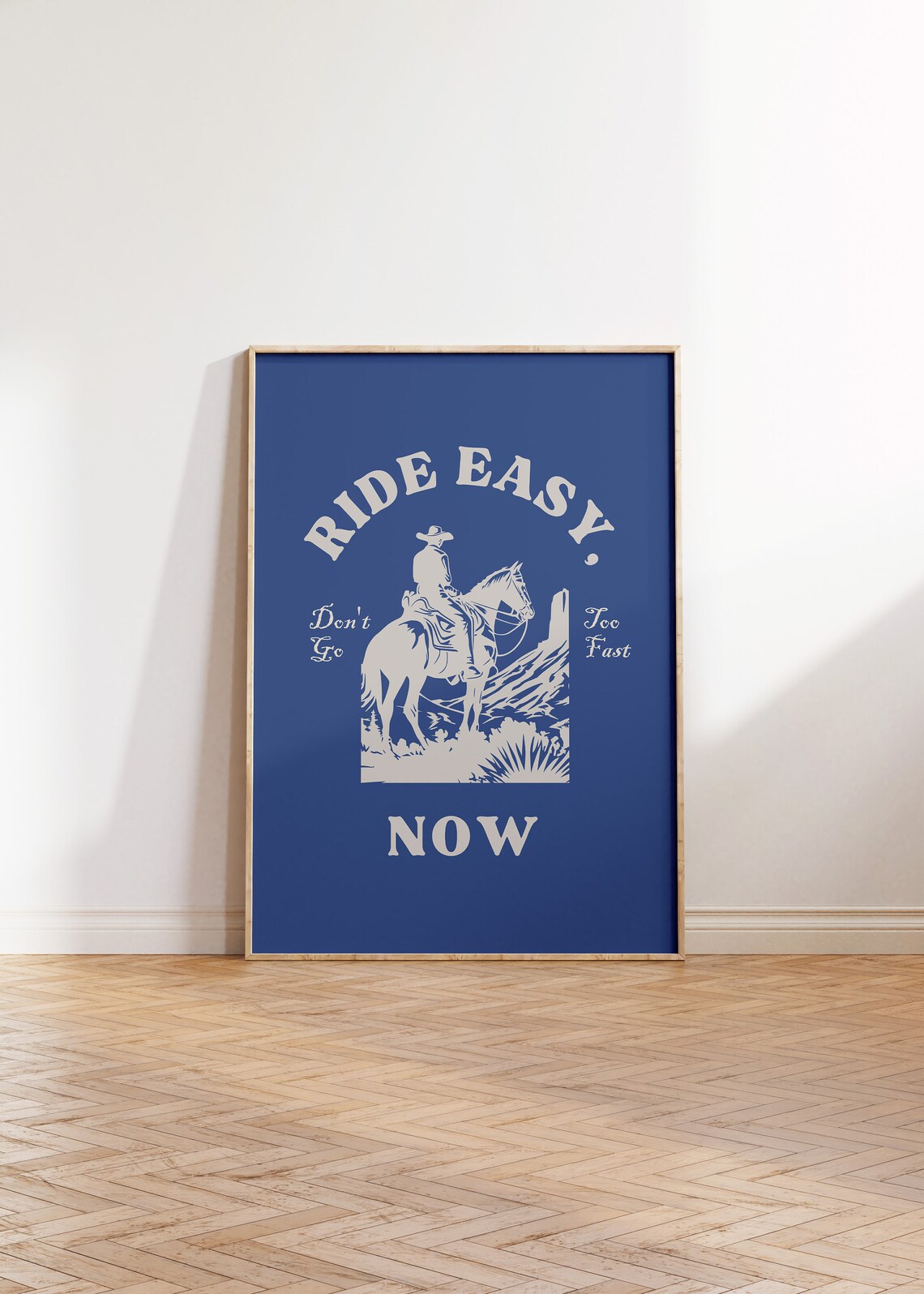 Cowboy Quote Retro Western Poster, Wild West Decor - Image 4