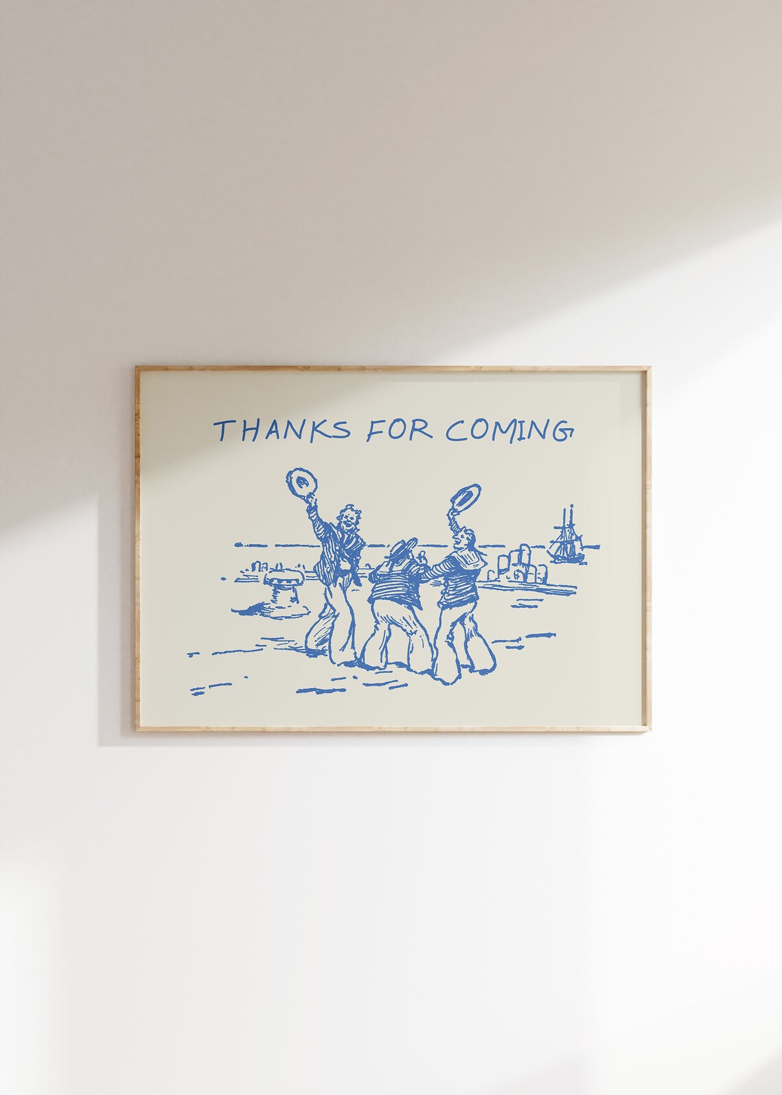 Thanks For Coming Living Room Wall Art Print - Image 4