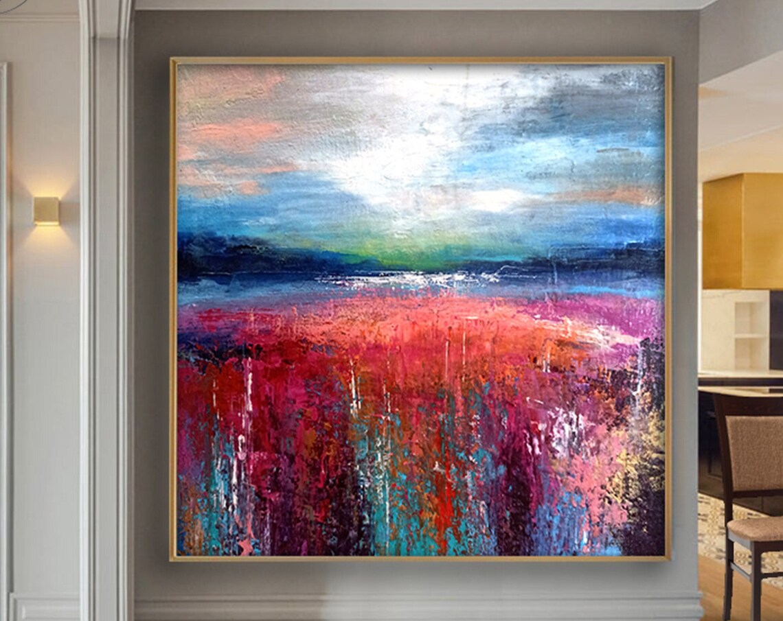 Oversize Abstract Painting, Contemporary Art Print