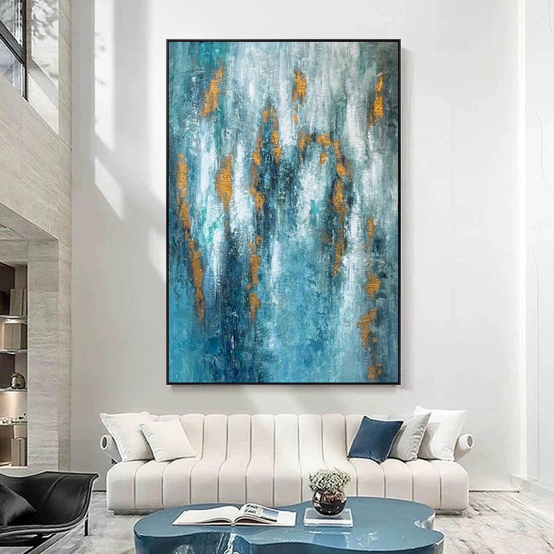 Original Abstract Painting, Modern Textured Artwork - Image 4