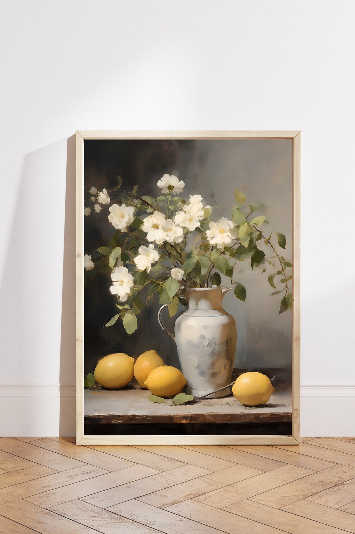 Vintage Lemon Still Life Art Print, French Country - Image 5