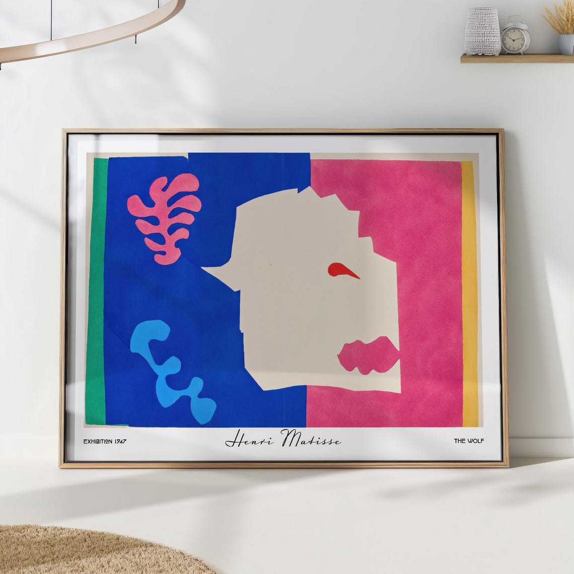 Henri Matisse The Wolf Bold Abstract Art Print Modern Wall Decor