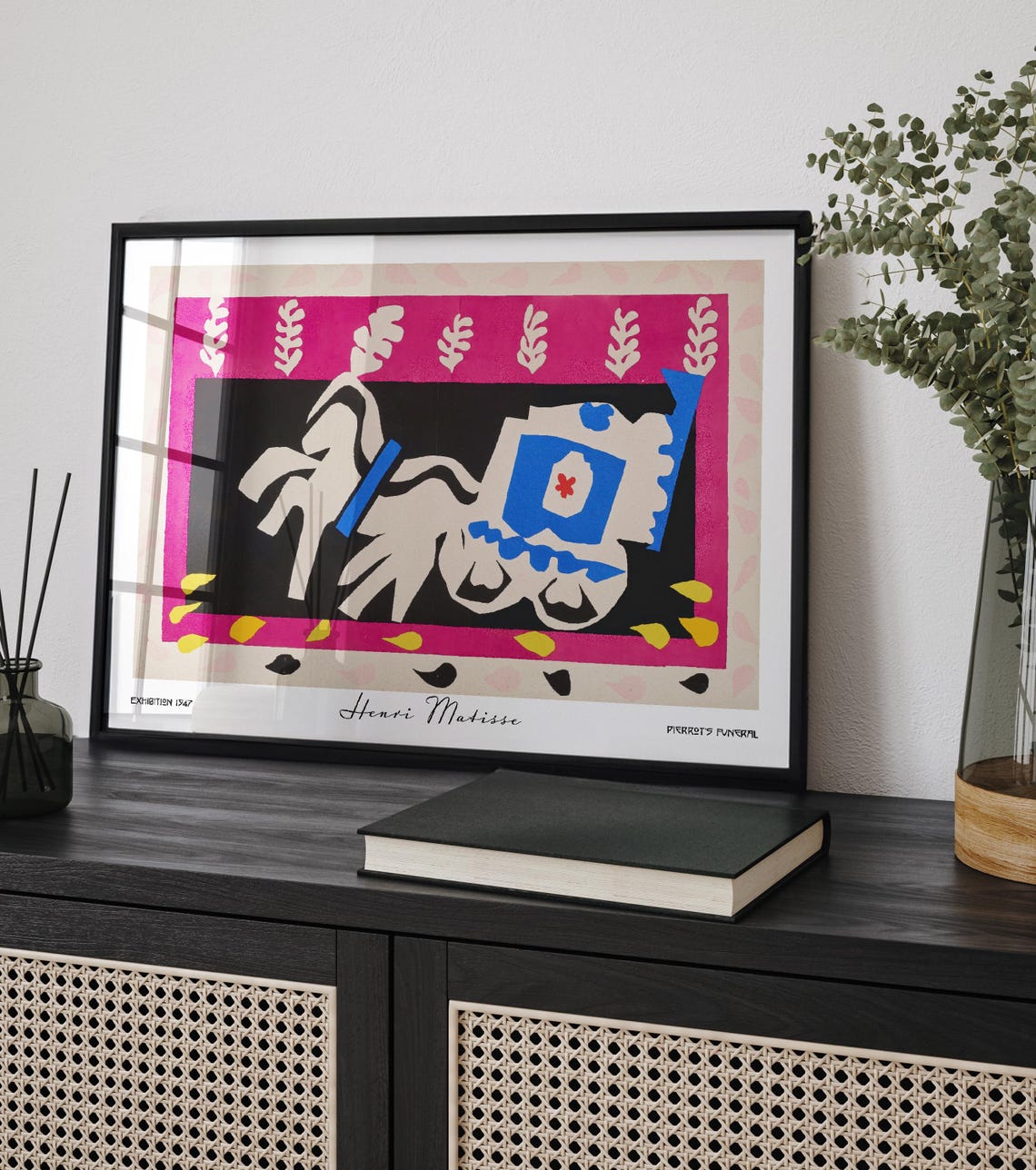 Henri Matisse Pierrots Funeral Abstract Art Print Bold And Colorful Modern Wall Decor - Image 2