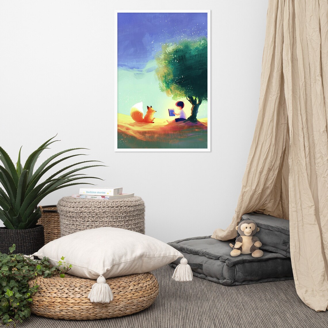 Children Conversation Poster, Nursery Decor - Image 2