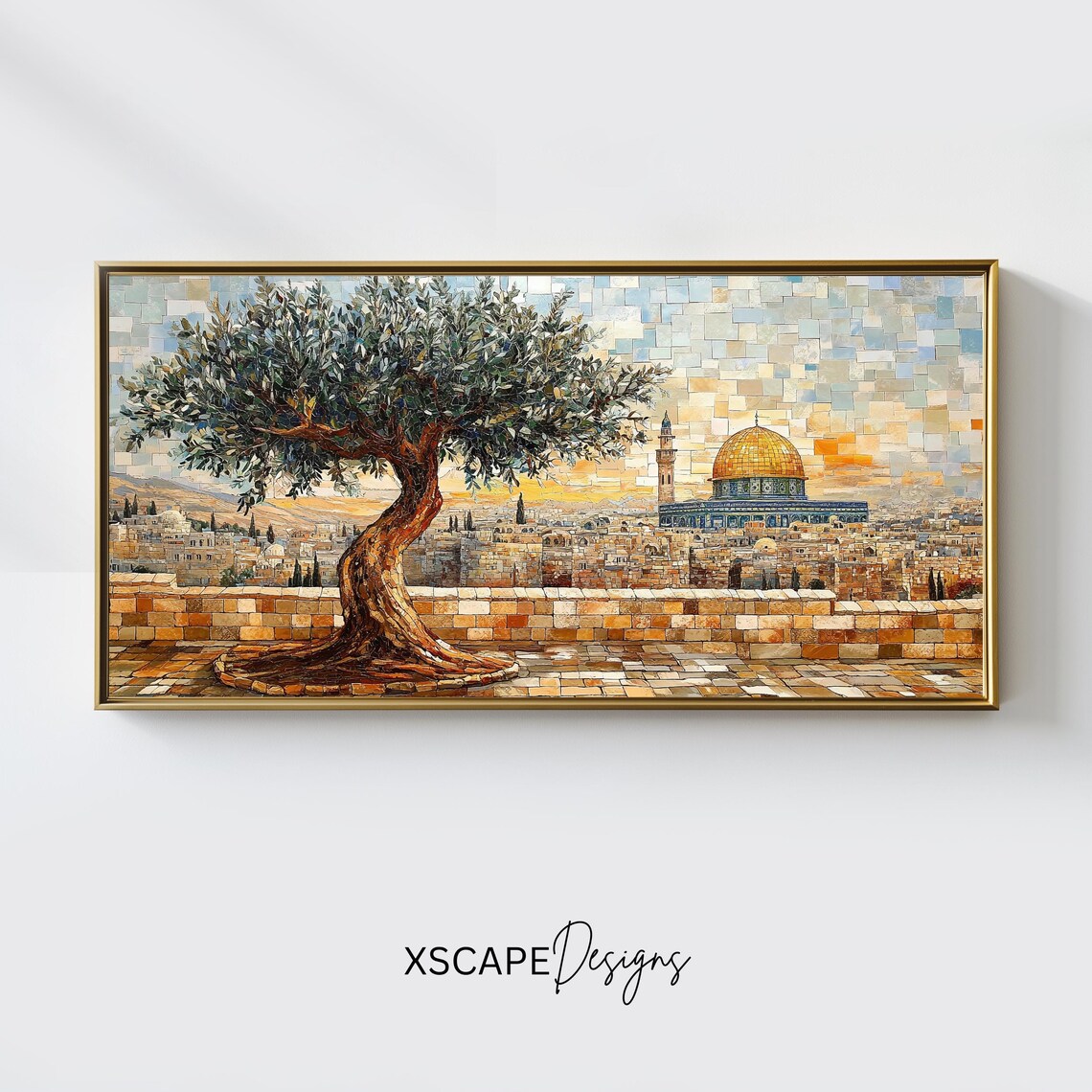 Masjid Al Aqsa, Palestine Horizontal Art Print