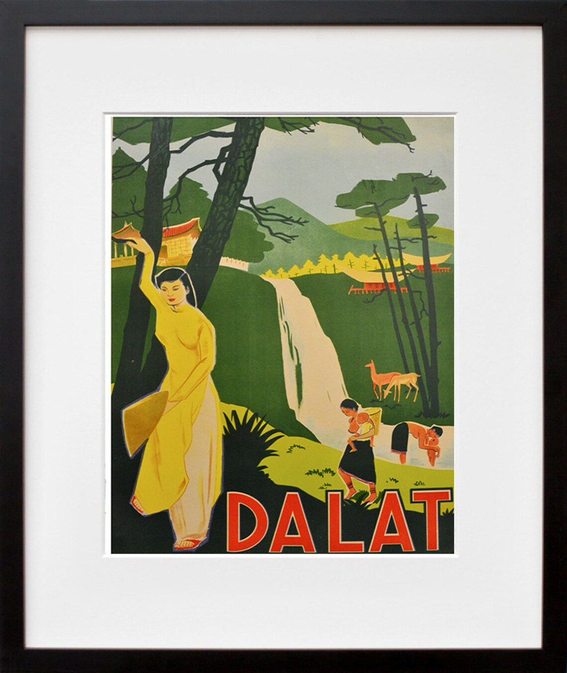 Vietnam Art Print, Asian Home Decor Poster - Image 2