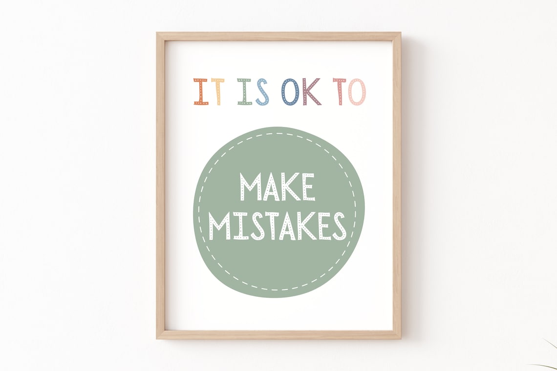 Its Okay To Not Be Okay Boho Rainbow Poster - Image 2