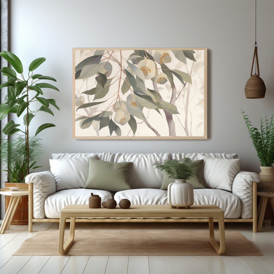 Eucalyptus Tree Nature Inspired Wall Art Print - Image 2