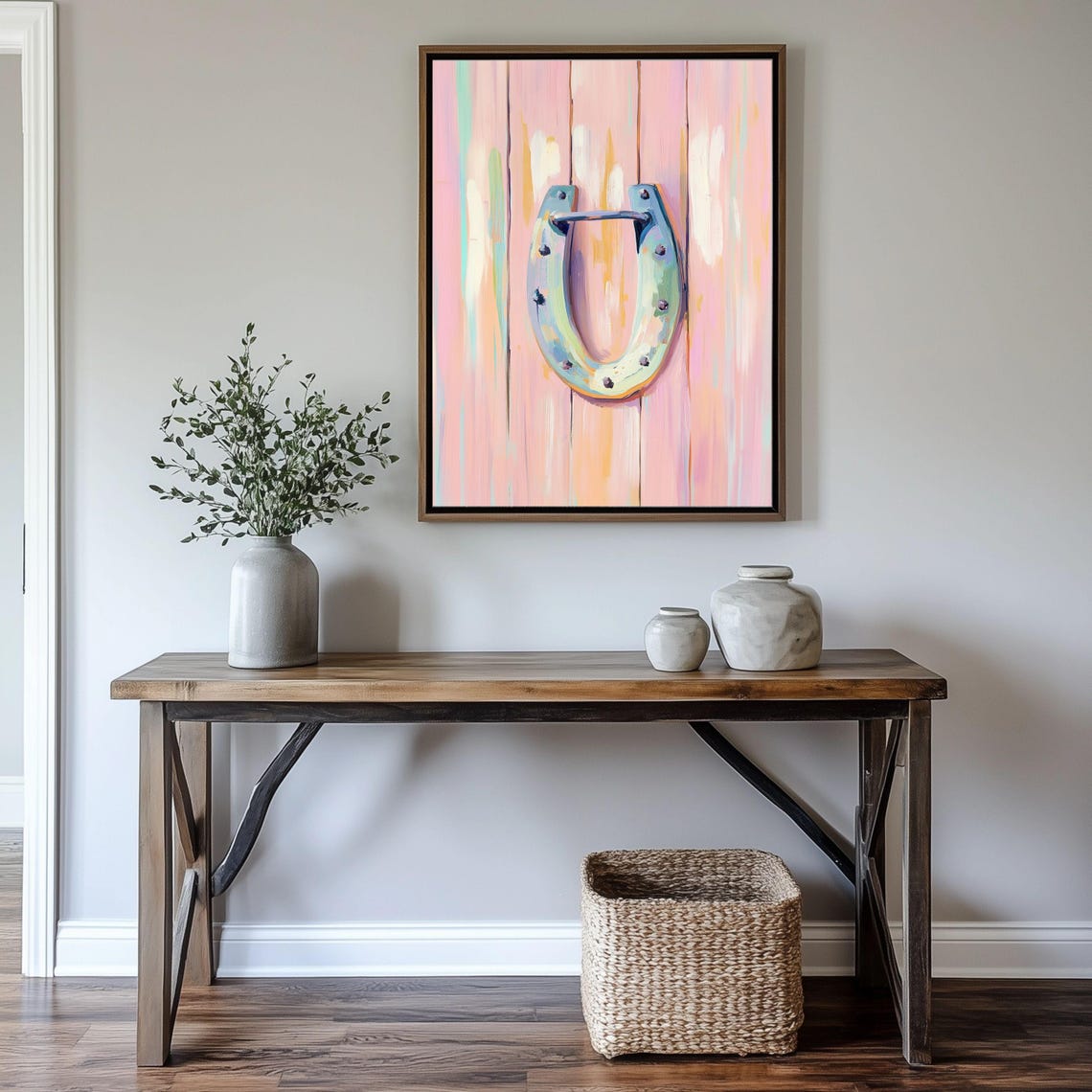 Minimalist Wild West Print Lucky You Poster Rustic Horseshoe Wall Art Good Luck Babe How Lucky Are We Art Western Lucky Girl Art - Image 3
