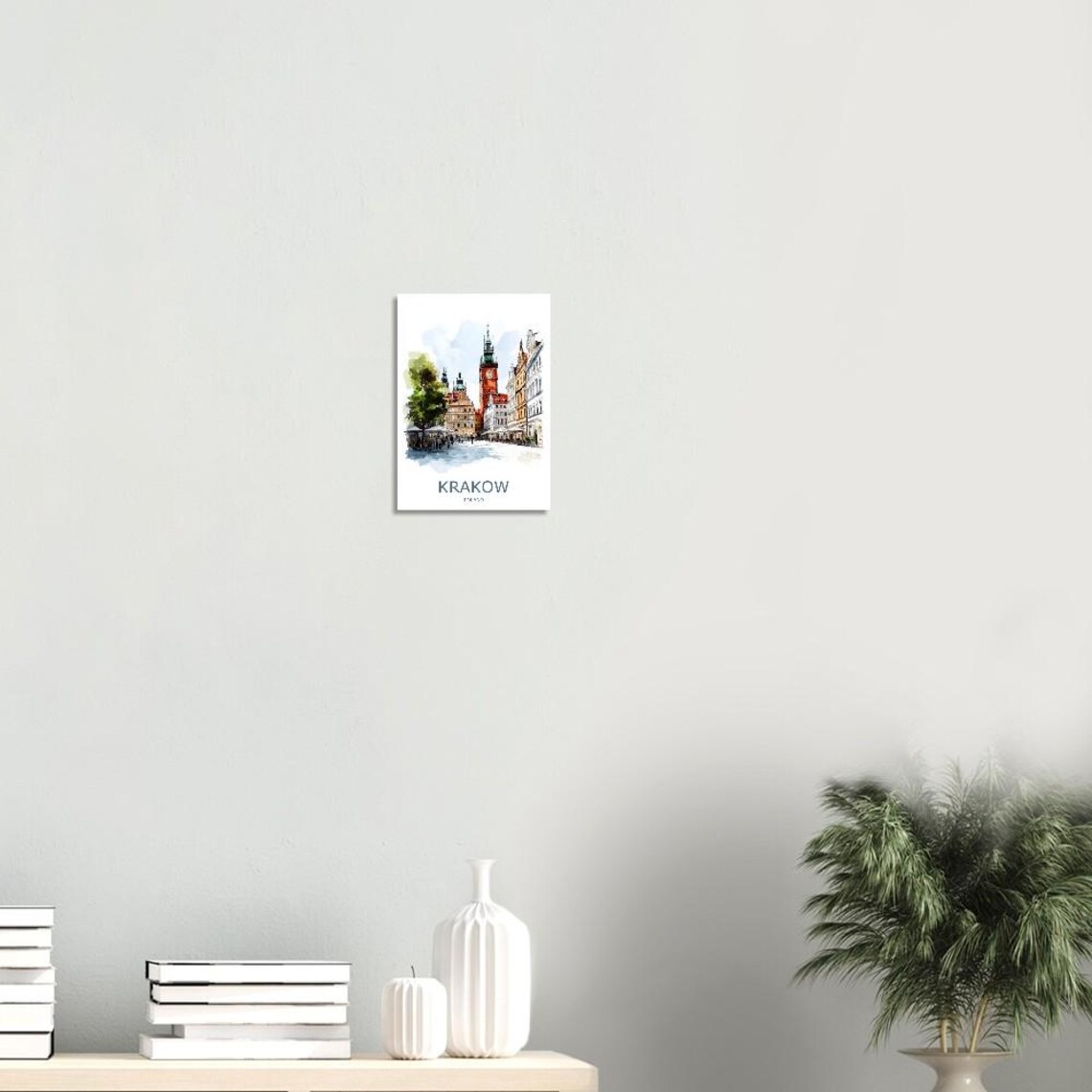Krakow Travel Poster, Poland City Wall Art Print - Image 3