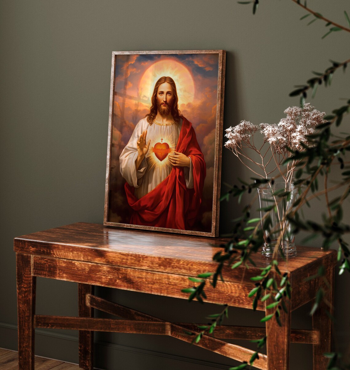 Jesus Christian Bible Verse Wall Art Poster - Image 4