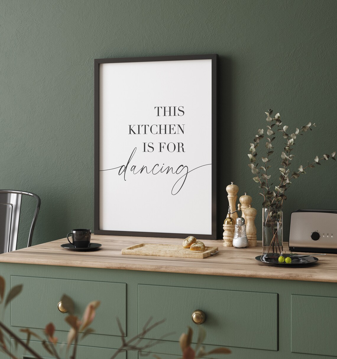 This Kitchen Is For Dancing, Kitchen Wall Art - Image 3