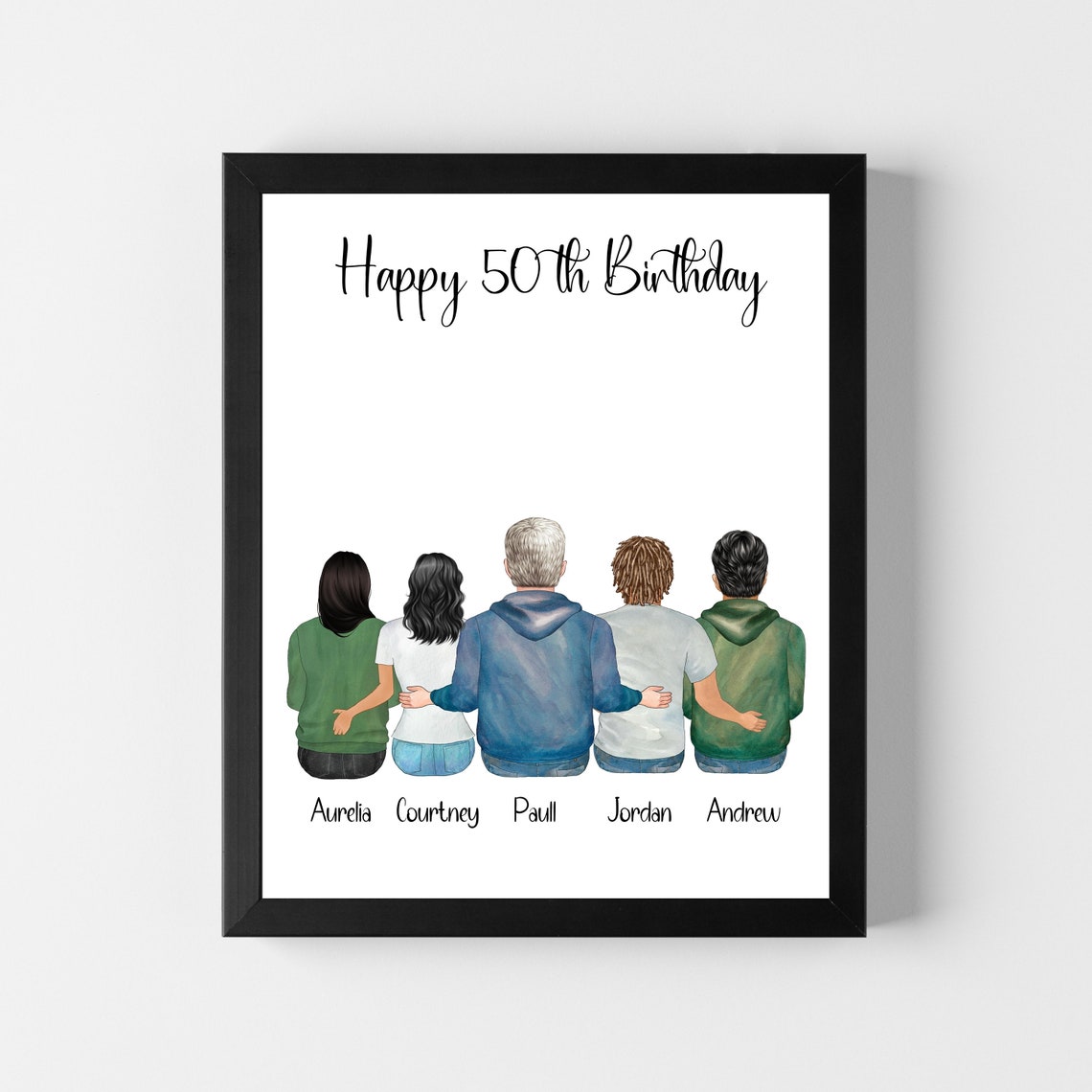 Happy 50th Birthday Gift Personalized Dad Gifts For Ideas Father