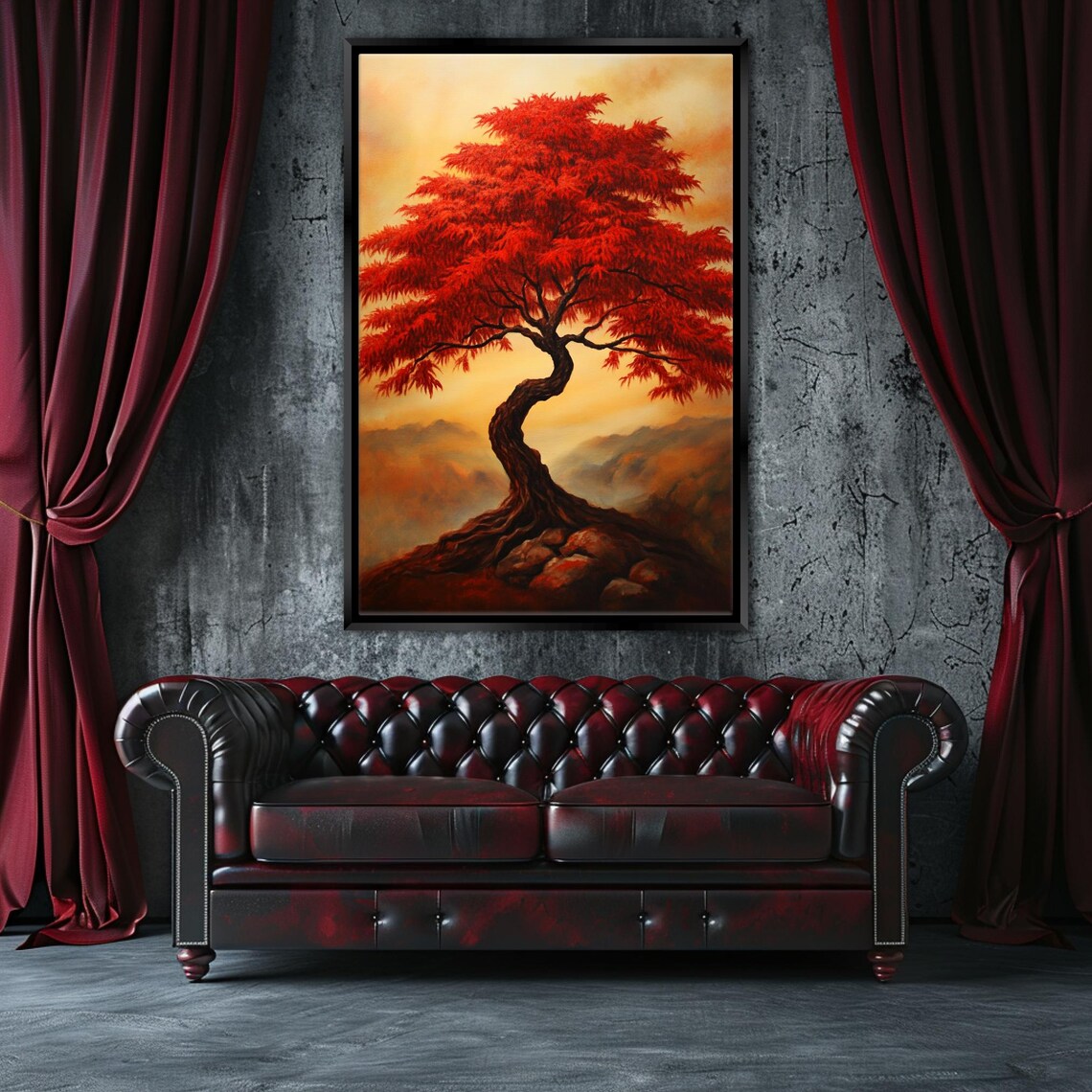 Japanese Maple Tree Asian Nature Wall Art Print - Image 4