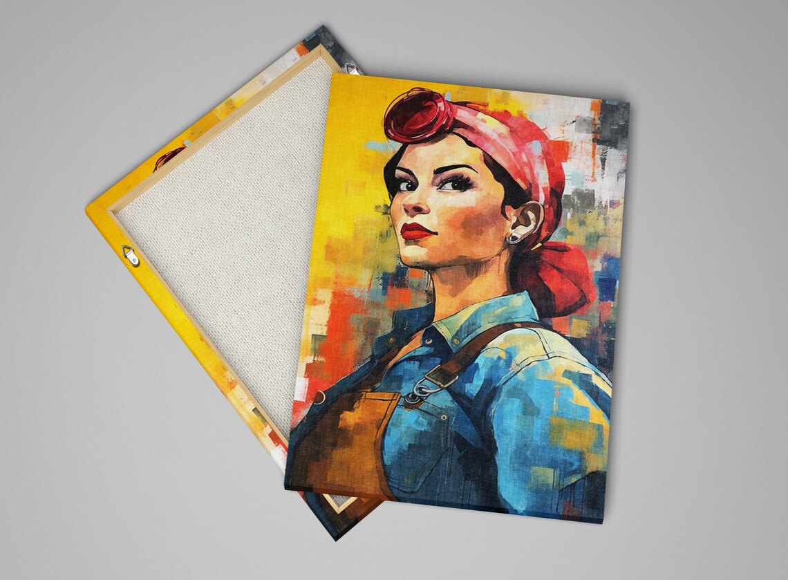 We Can Do It Rosie The Riveter Art Print, Women's Empowerment - Image 4