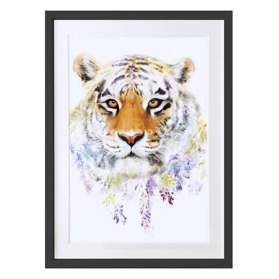 Tiger Wildlife Art Print