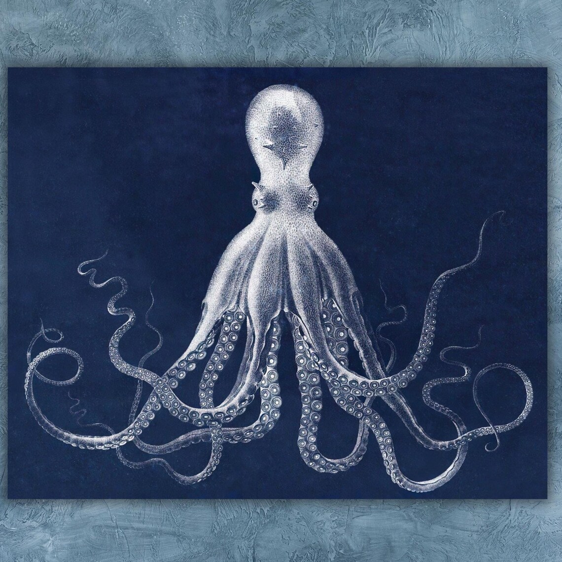 Octopus Poster Octopus Art Print Octopus Wall Decor Octopus Poster Print Animal Wall Art Animals Wall Decor