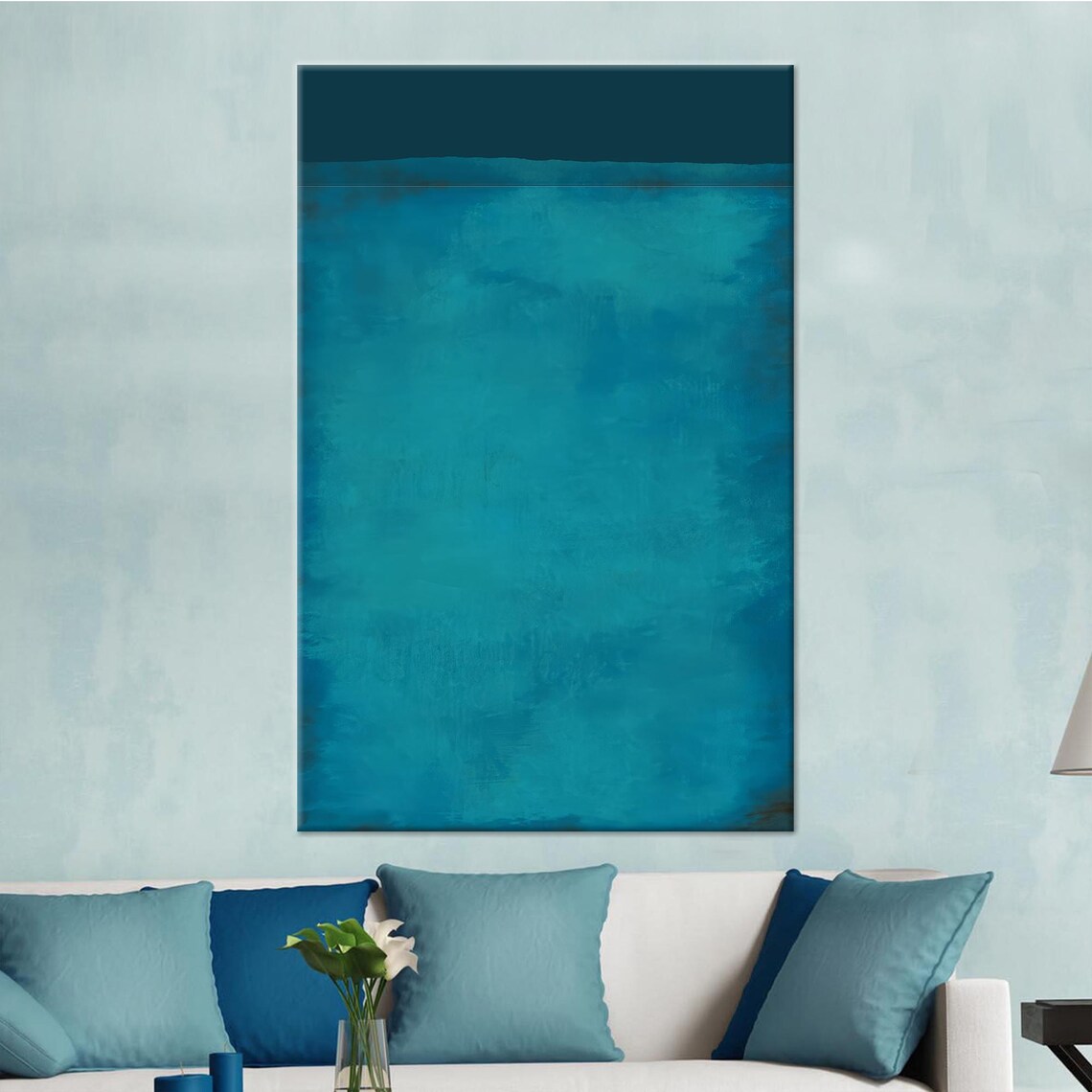 Mark Rothko Abstract Minimal Wall Art, Gift for Mom
