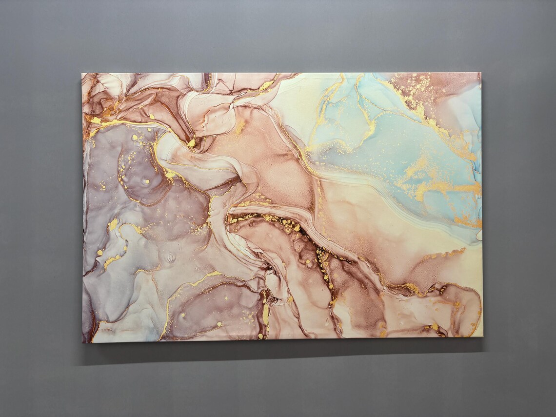 Trendy Marble 3D Marble Glass Art, Christmas Decor
