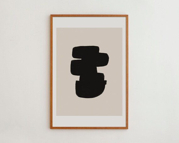 Minimalist Wall Art Print for Modern Spaces