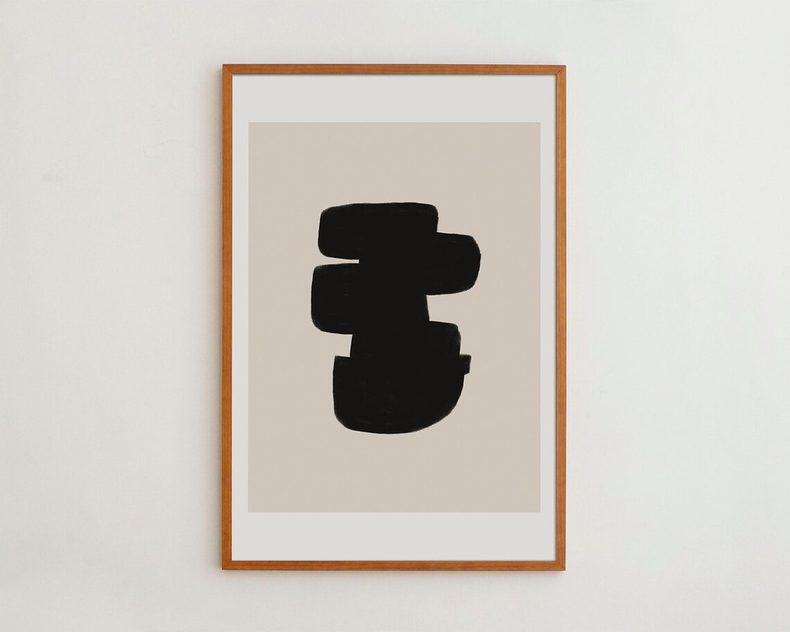 Minimalist Wall Art Print for Modern Spaces