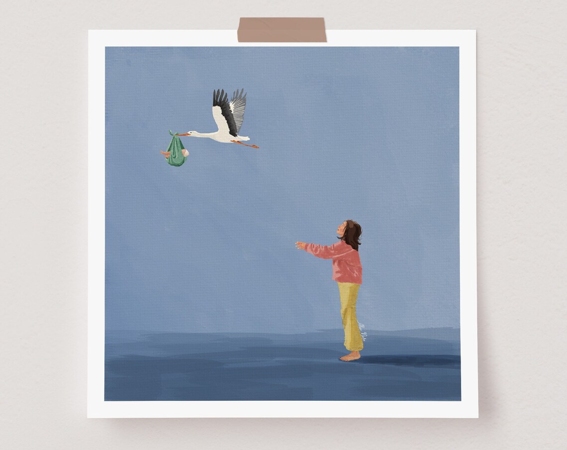Maybe One Day Quote Art Print