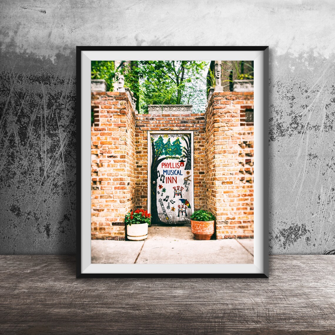 Phyllis Musical Inn Chicago Travel Poster, Wicker Park