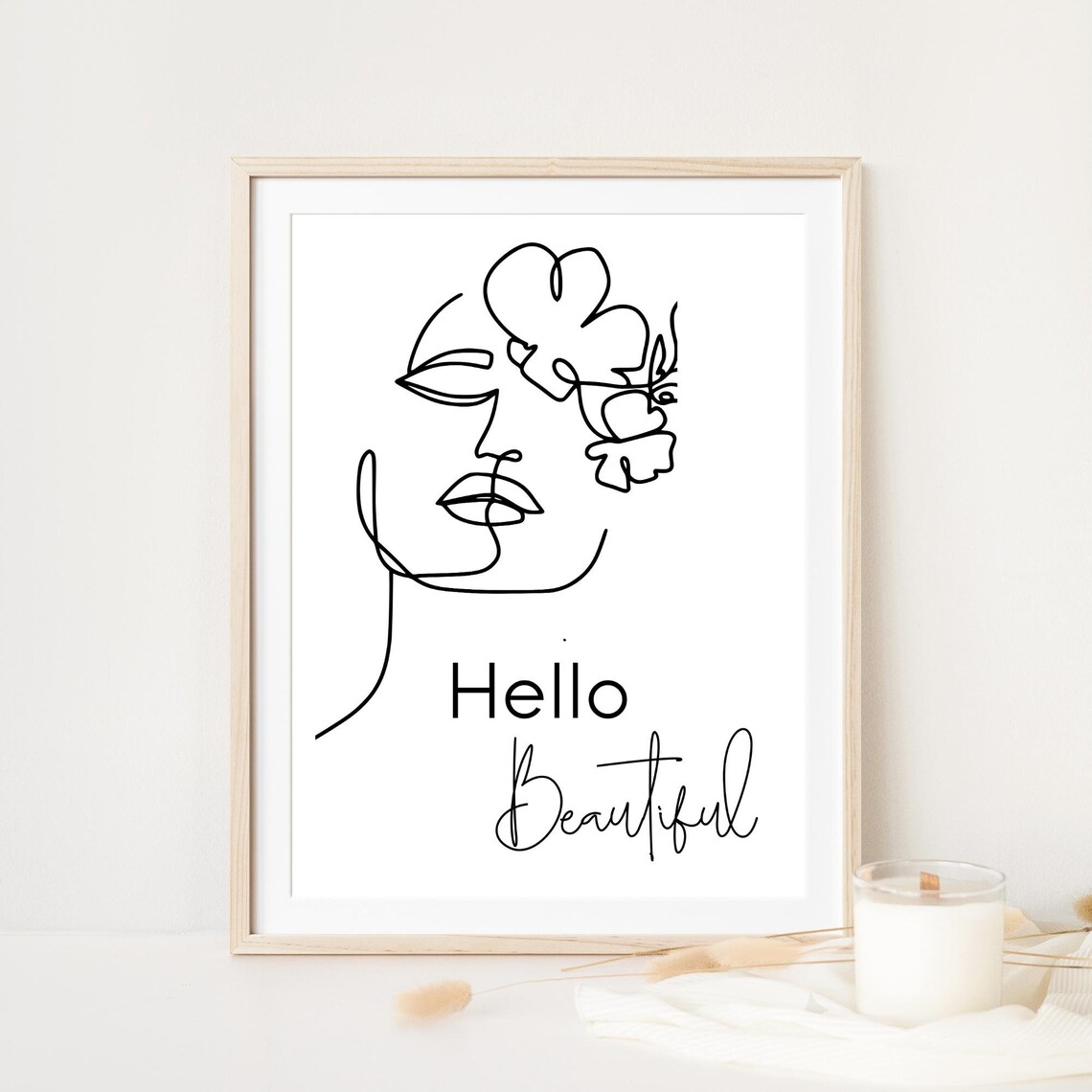 Self Love Affirmation Poster, Minimalist Art Print - Image 4