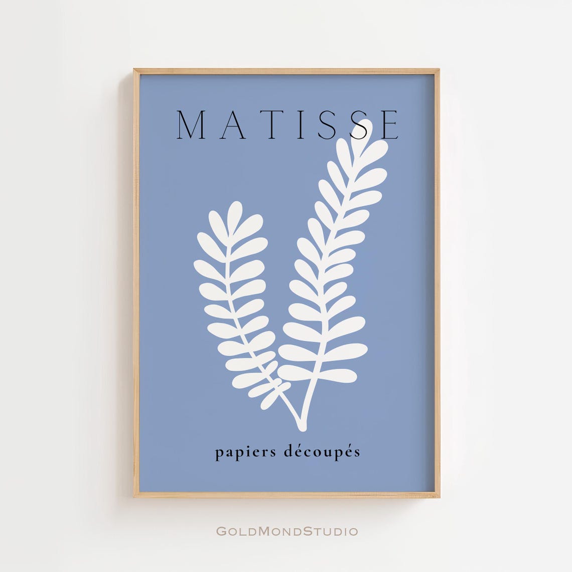 Matisse Poster Henri Matisse Print Matisse Cut Outs Wall Art Minimalist Poster Wall Decor Living Room