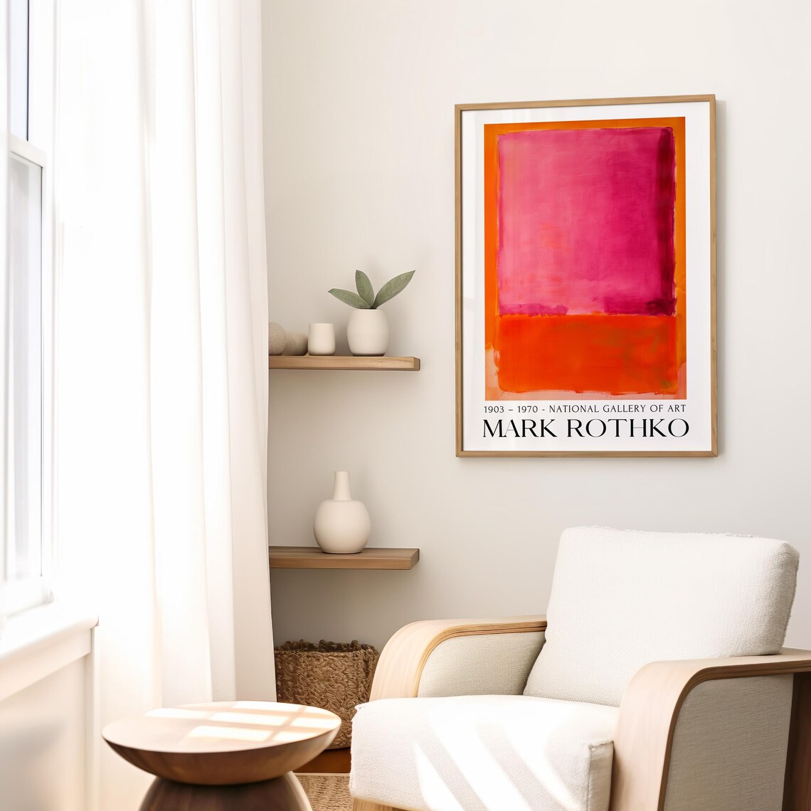 Mark Rothko Gallery Wall Art Print, Living Room - Image 3