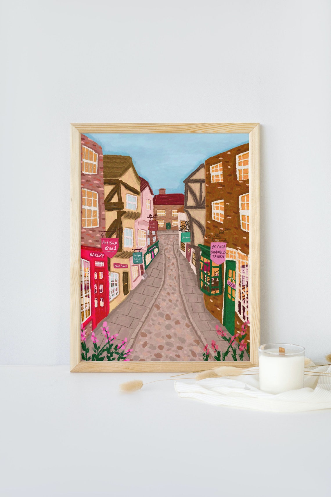 York Travel Poster, Yorkshire UK England