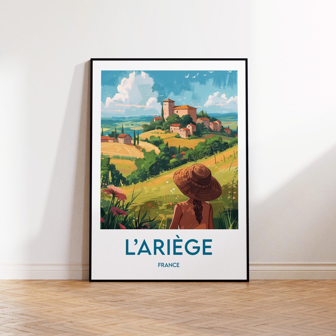 Arige France Vintage Travel Poster Art Print