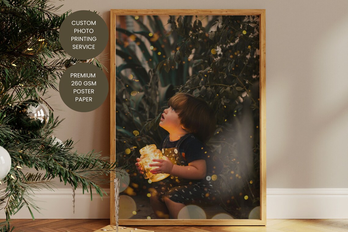 Custom Photo Printing Service on Premium 260 GSM Paper Print