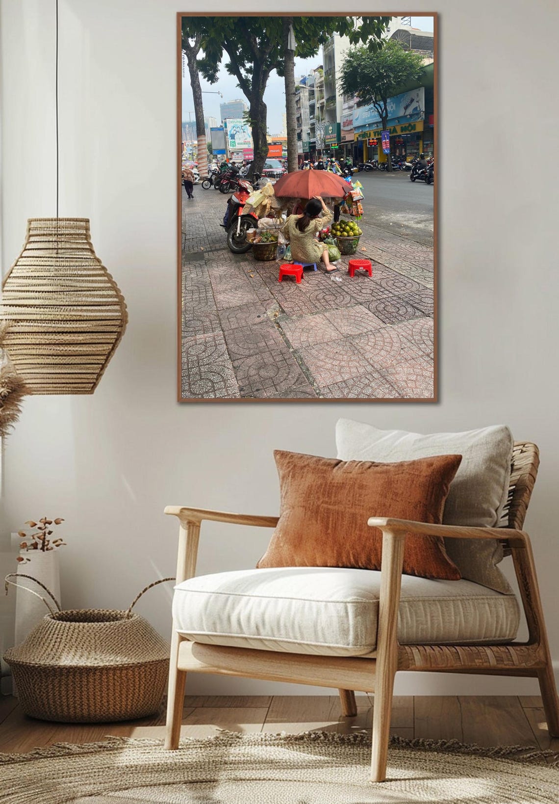 Vietnam Street Food Fine Art Photography Urban Life Wall Art Southeast Asian Culture Print For Home Decor Instant - Image 3