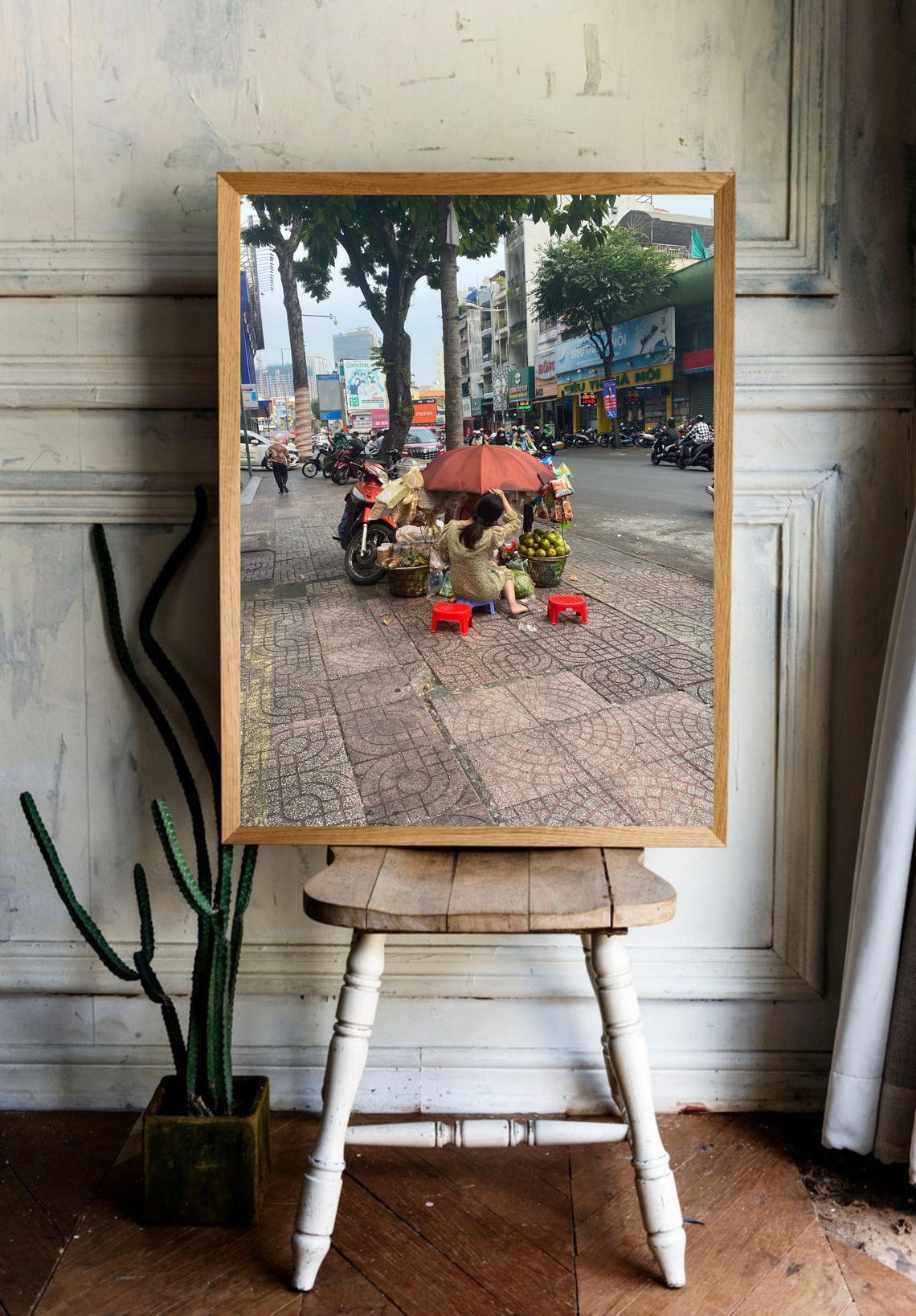Vietnam Street Food Fine Art Photography Urban Life Wall Art Southeast Asian Culture Print For Home Decor Instant - Image 2