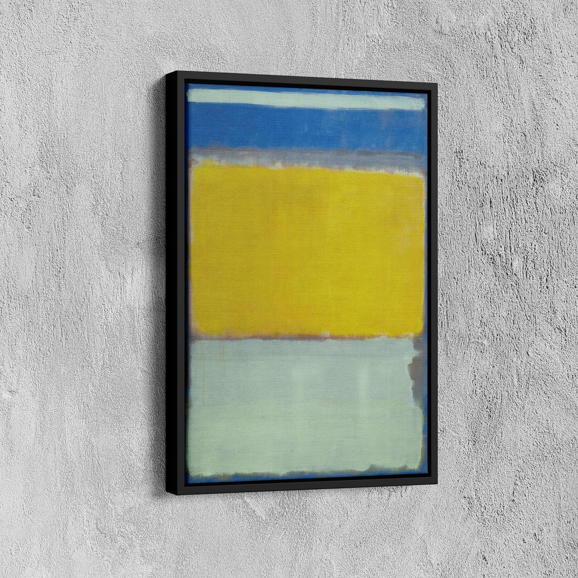 Mark Rothko Framed Mark Rothko Extra Large Exhibition Poster Expressionism Art Rothko Reproduction Art Rothko Glass Modern Art - Image 7
