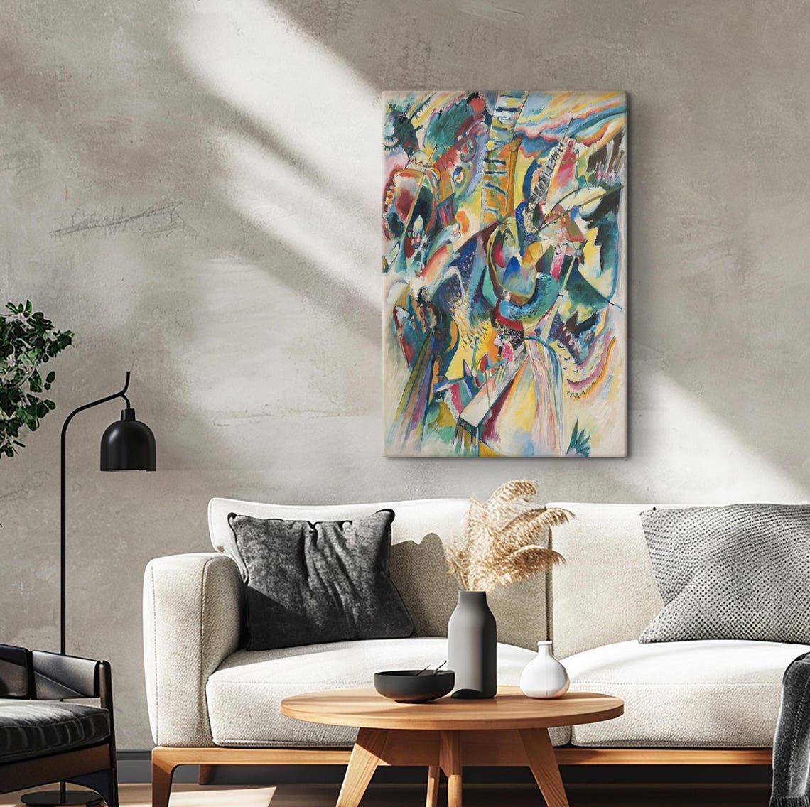 Wassily Kandinsky Vibrant Abstract Explosion Colorful Art Poster - Image 3