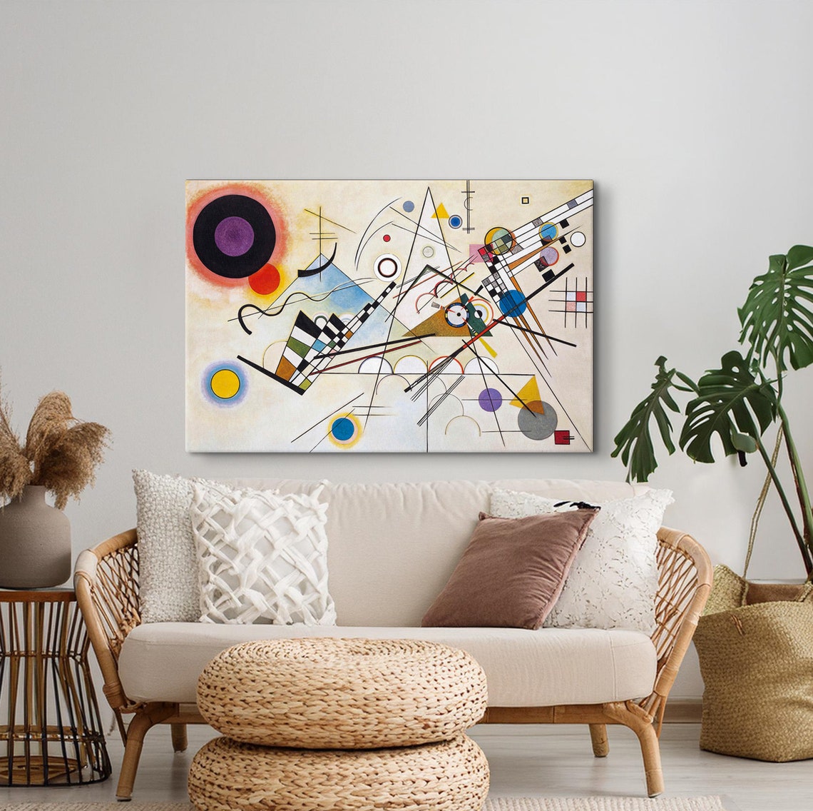 Wassily Kandinsky Composition VIII Abstract Geometry 1923 Poster - Image 3
