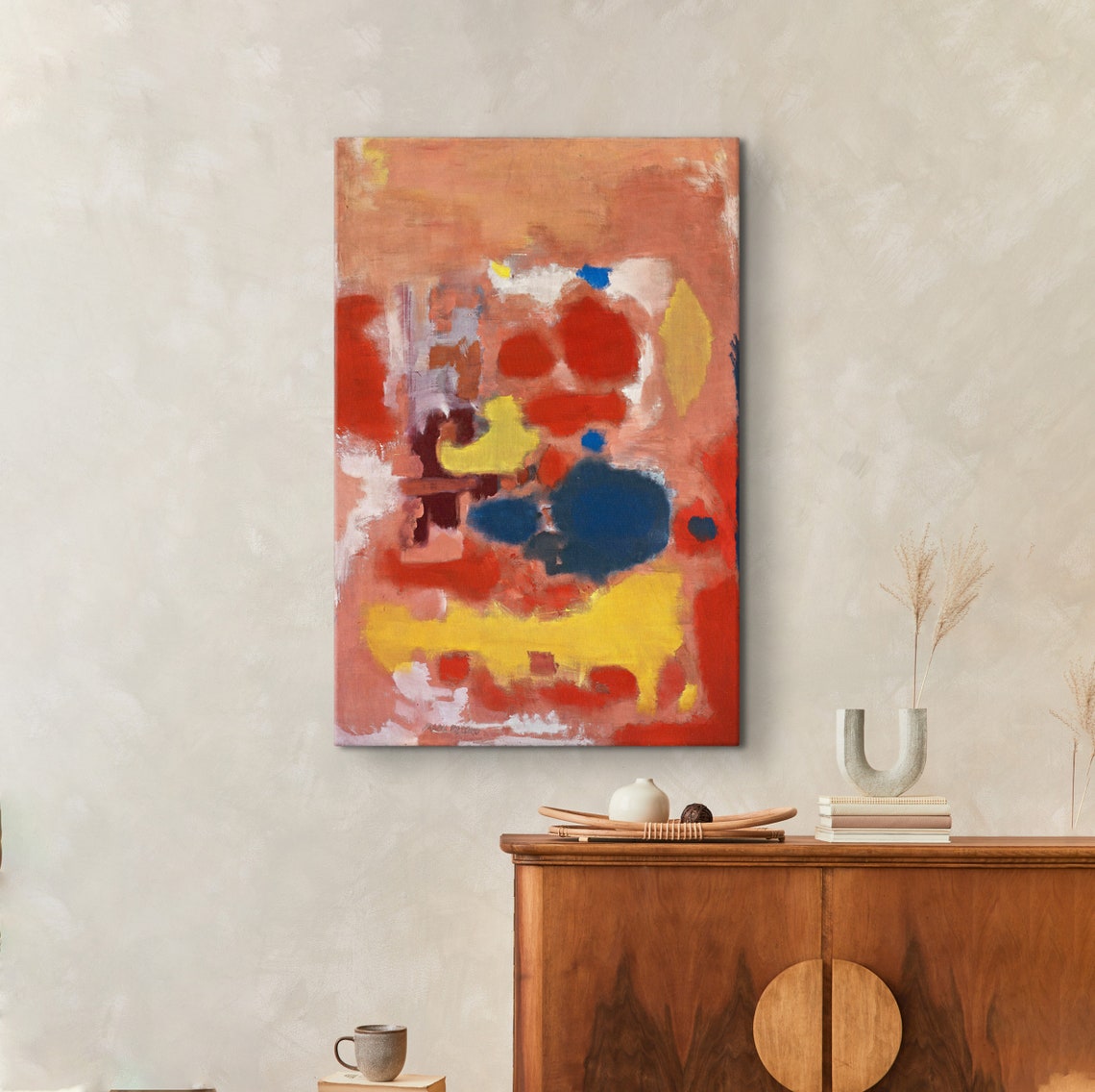 Mark Rothko Mixed Colors Print Mark Rothko Painting Exhibition Poster Modern Art Expressionism Mark Rothko Reproduction Mark Glass Art - Image 3