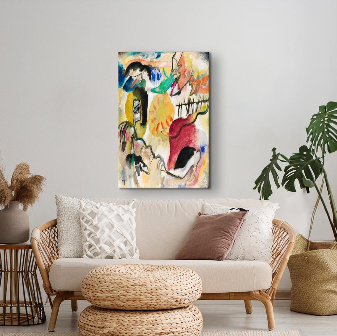 Wassily Kandinsky Improvisation Abstract Colorful Modern Art Poster - Image 2