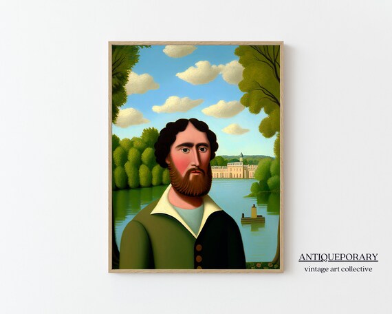 Stunning Landscape Photography Serene Landscape Moody Gallery Art Dark Academia Decor Piece Wall Art Son Of Man Man Portrait